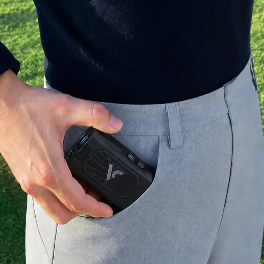 Voice Caddie Telémetro de golf láser EL3 con modo bola a pasador, p...