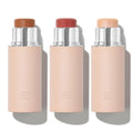 EarthsCure Glow Trio - Juego de 3 piezas: bronceador, rubor e ilumi...