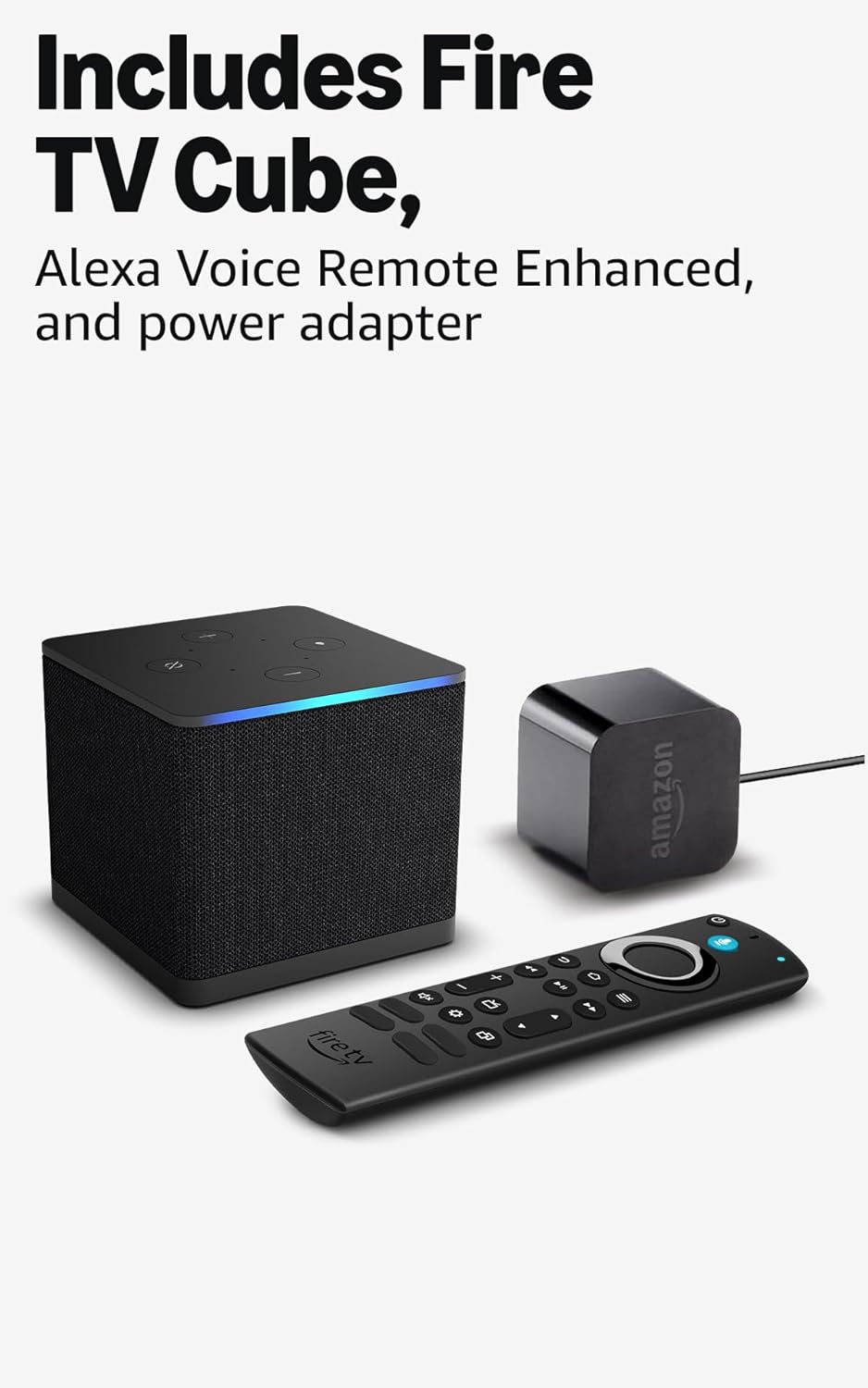 Amazon Fire TV Cube, con búsqueda de Fire TV con IA, Dispositivo de...