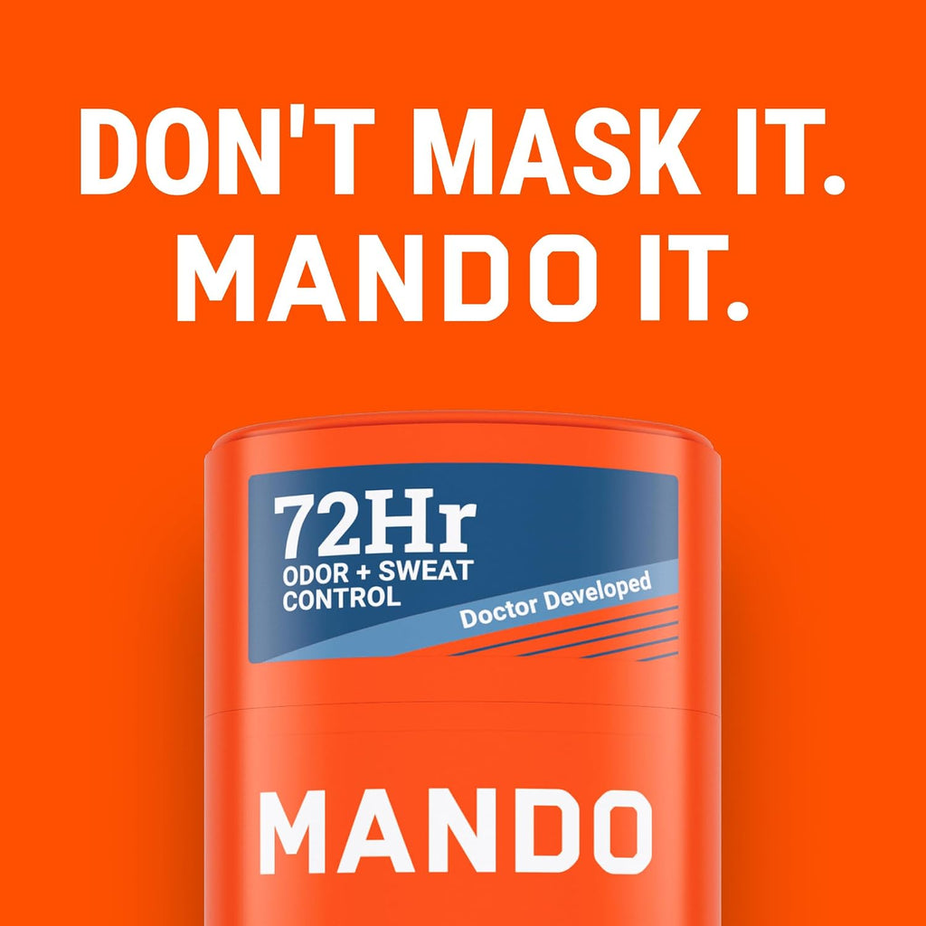 Mando Desodorante antitranspirante para control del sudor y el olor...