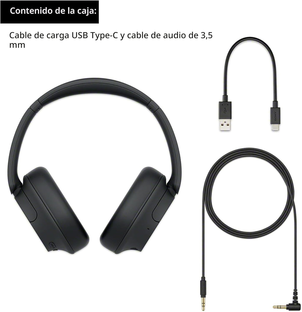 Sony WH-CH720N Auriculares inalámbricos con cancelación de ruido Bl...