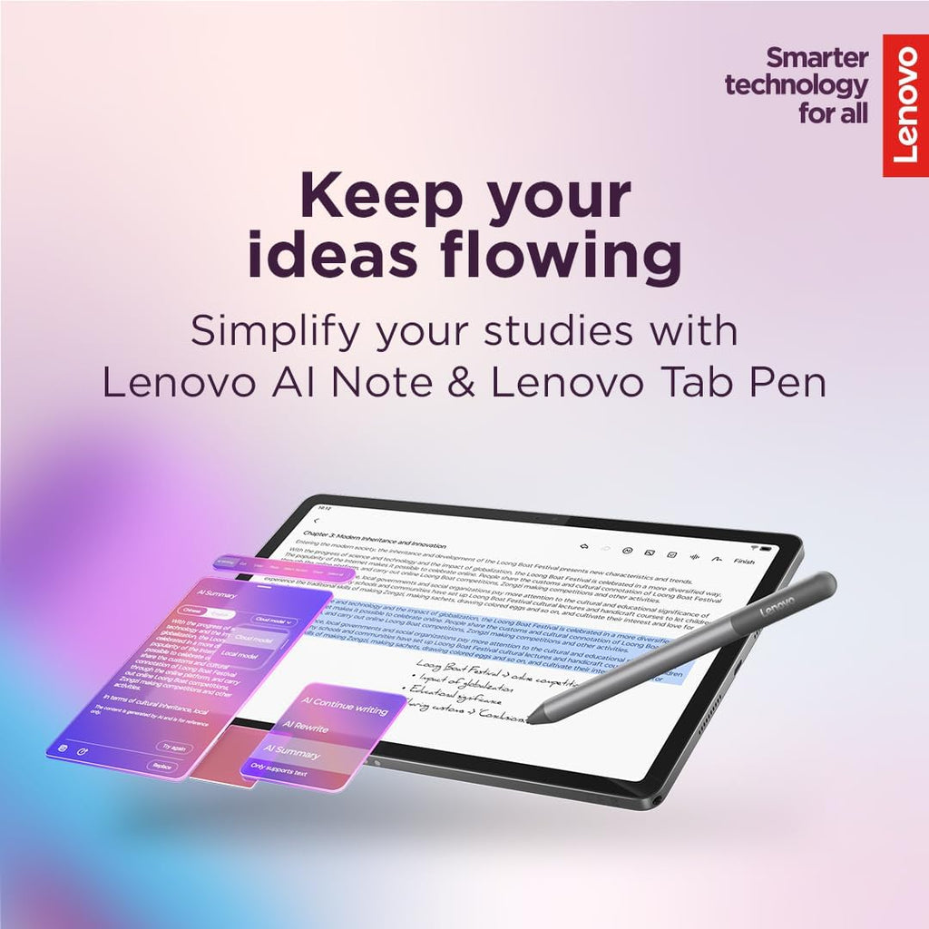 Lenovo Idea Tab - Tablet para Universidad - Pantalla táctil IPS de...