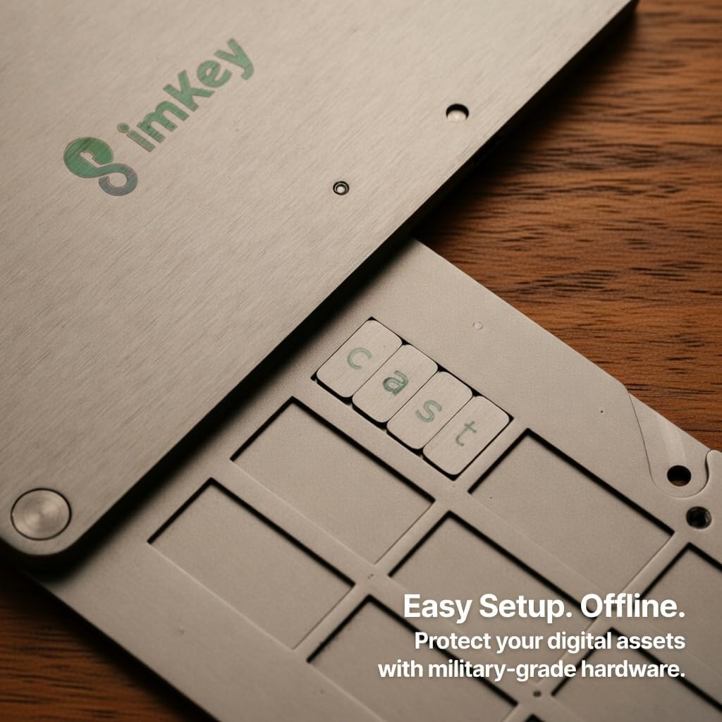 imKey Cartera de hardware de criptomonedas y kit de almacenamiento...