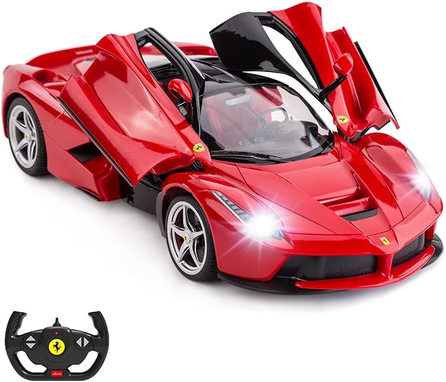 RASTAR Auto RC | Auto de juguete modelo Ferrari LaFerrari a escala...
