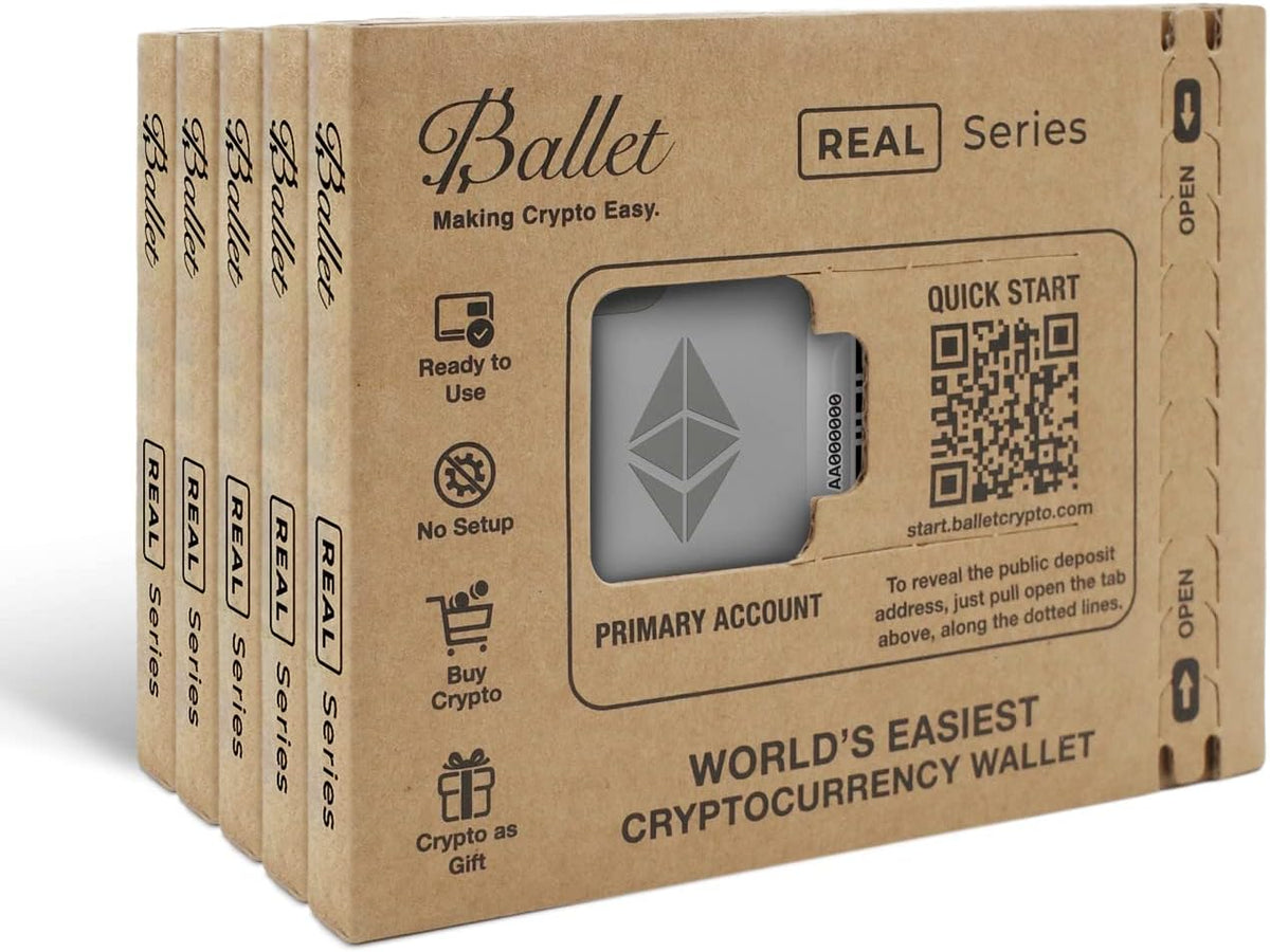 Ballet Real ETH - Paquete de 5 tarjetas de almacenamiento en frío |...