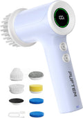 PUFTEM Depurador de ducha eléctrico, depurador de baño inalámbrico,...
