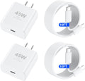 Cargador para iPhone 17 16 Pro Max de carga rápida, 45 W USB C iPho...