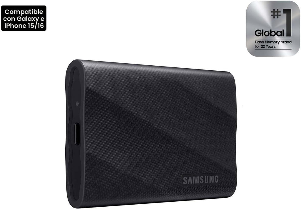 Samsung T9 - SSD portátil de 2 TB, USB 3.2 Gen 2x2, unidad de estad...