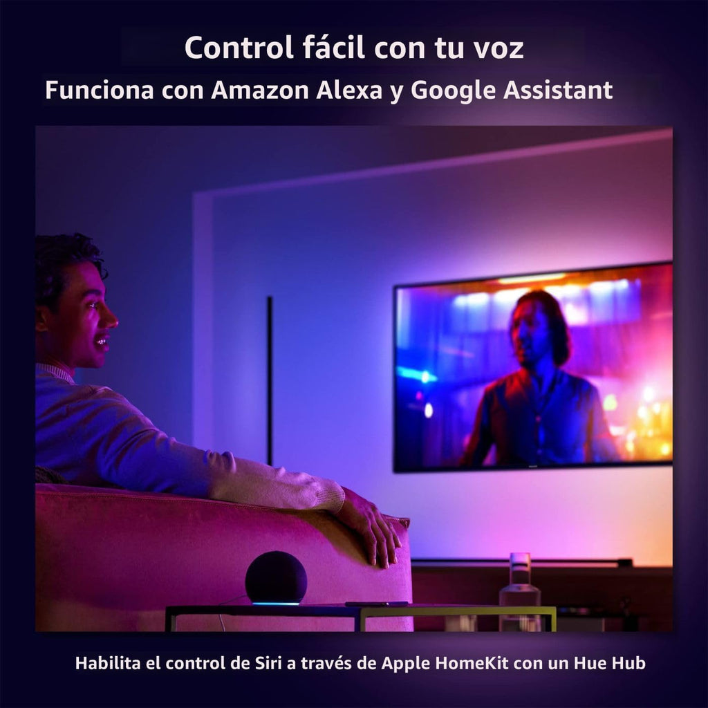 Philips Hue Lámpara de pie Signe Gradient, compatible con Alexa, Ap...