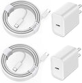 Cargador para iPhone 17\/16\/15 de carga rápida, paquete de 2 cable...