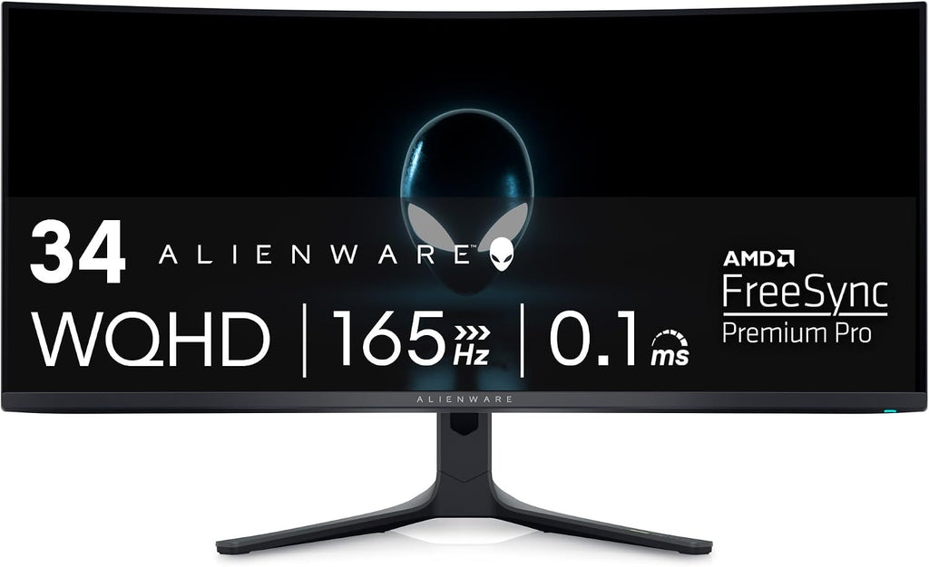 Alienware AW3423DWF - Monitor curvo QD-OLED para juegos, 34 pulgada...