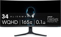 Alienware AW3423DWF - Monitor curvo QD-OLED para juegos, 34 pulgada...
