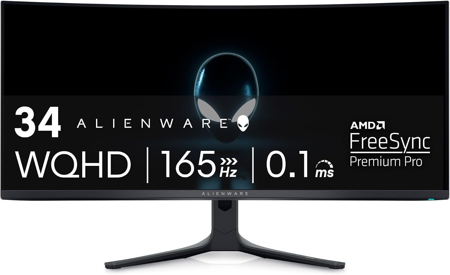 Alienware AW3423DWF - Monitor curvo QD-OLED para juegos, 34 pulgada...