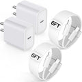 Cargador rápido USB C para iPhone 15, carga rápida, paquete de 2, b...