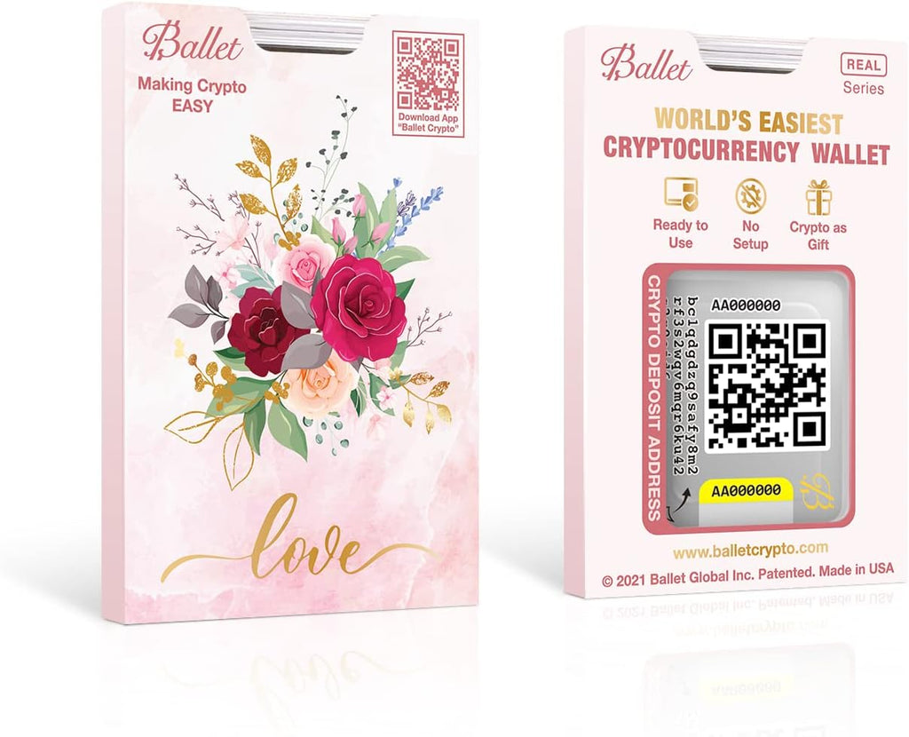 Ballet REAL Bitcoin - Paquete de 3 tarjetas de almacenamiento en fr...