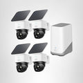 eufy Security SoloCam S340 Kit de 4 cámaras (HomeBase S380), cámara...