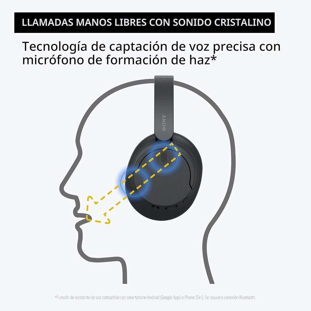 Sony WH-CH720N Auriculares inalámbricos con cancelación de ruido Bl...