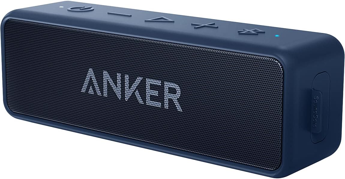 Anker Soundcore 2 - Altavoz Bluetooth portátil con sonido estéreo,...