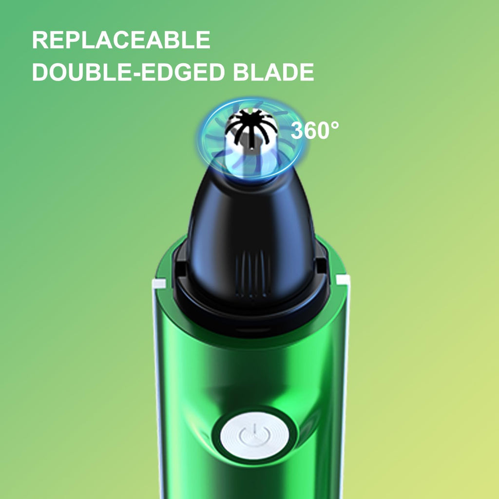 Aiefeya Recortadora de vello facial y nasal, sin dolor, para hombre...
