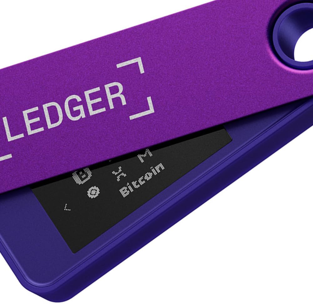 Ledger Nano S Plus - Cartera Crypto clásica | Amatista púrpura, com...