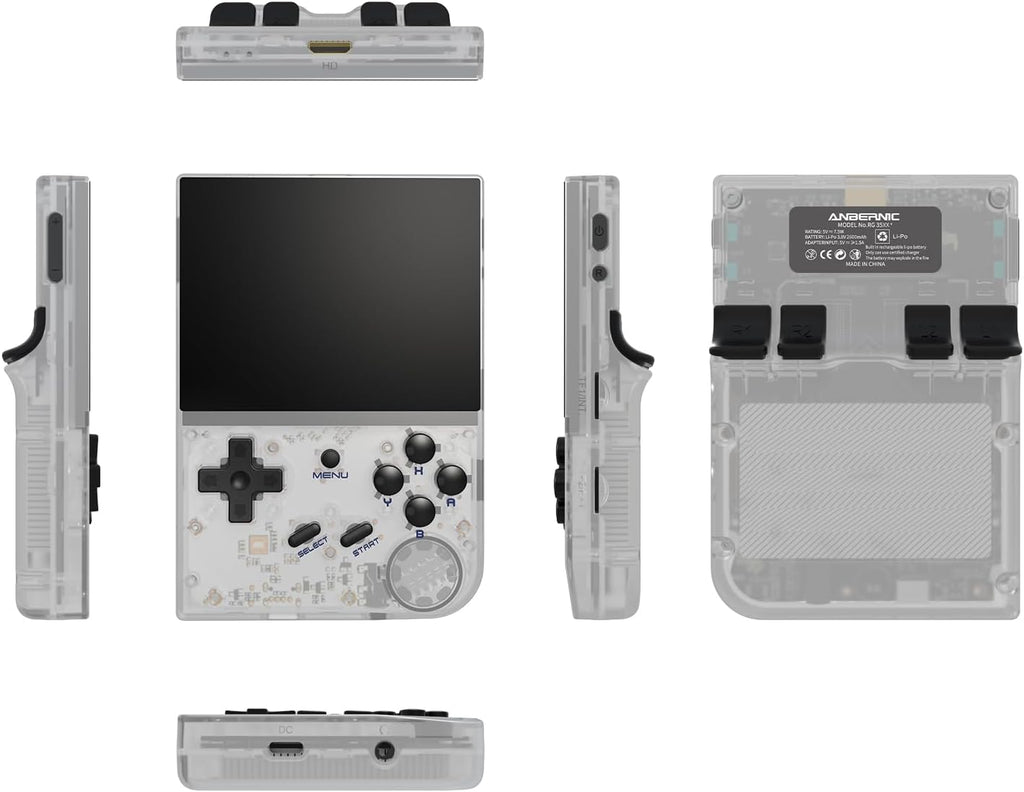 RG35XX - Consola de juegos portátil retro, pantalla IPS de 3.5 pulg...