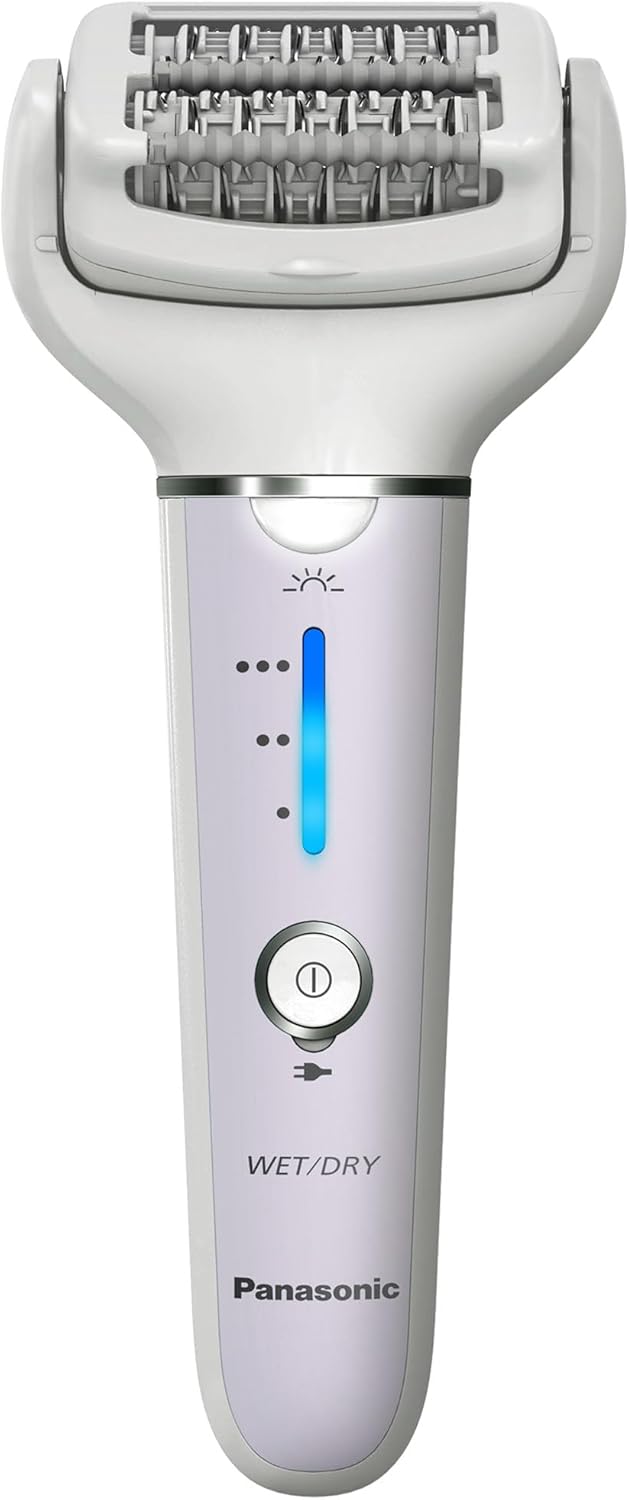 Panasonic Depiladora con tapa suave, herramienta de depilación eléc...
