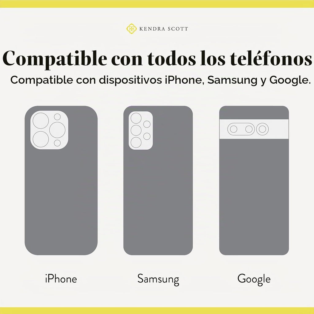 Kendra Scott - Abalorio para teléfono celular, filigrana icónica |...