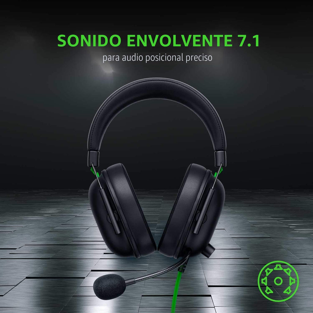 Razer BlackShark V2 X Auriculares para juegos: sonido envolvente es...