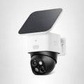 eufy Security Cámara dual 3K, SoloCam S340, cámaras de seguridad so...