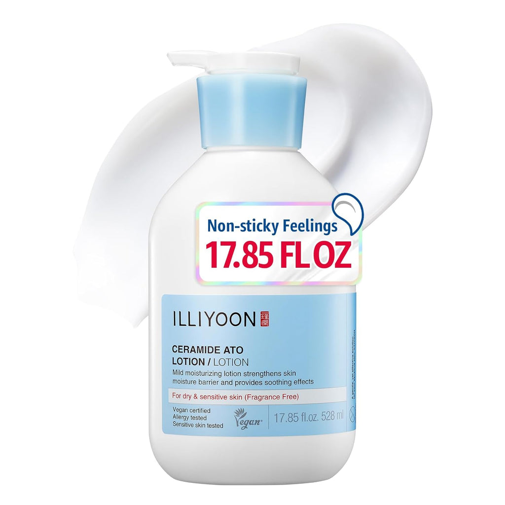 ILLIYOON Ceramide Ato Loción 528ml (17.85oz) | Loción Hidratante Di...