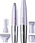 RFSCDI Cortadora de pelo recargable 5 en 1 para nariz y cejas, IPX7...