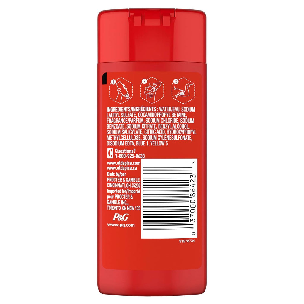 Old Spice Volcán antitranspirante y desodorante para hombre con car...