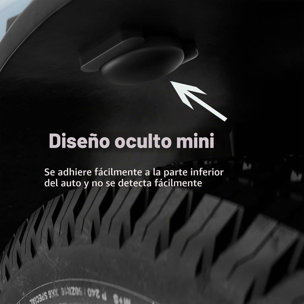 Rastreador GPS de 2 piezas para vehículos sin tarifa mensual, mini...