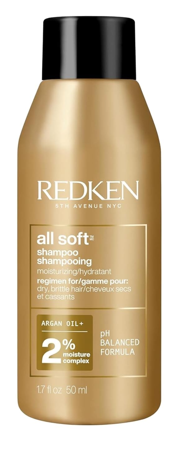 Champú Redken All Soft: hidrata e hidrata el cabello seco, suaviza...