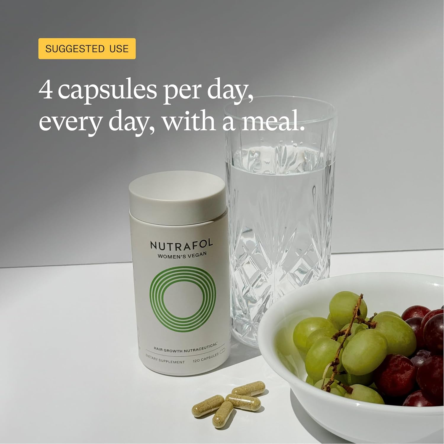Nutrafol - Suplementos de crecimiento del cabello para mujeres de 1...