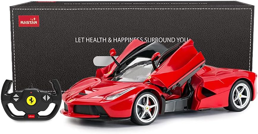 RASTAR Auto RC | Auto de juguete modelo Ferrari LaFerrari a escala...