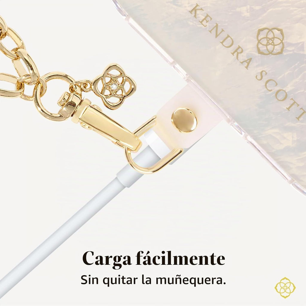 Kendra Scott Charm para teléfono - Cordón para teléfono celular - C...