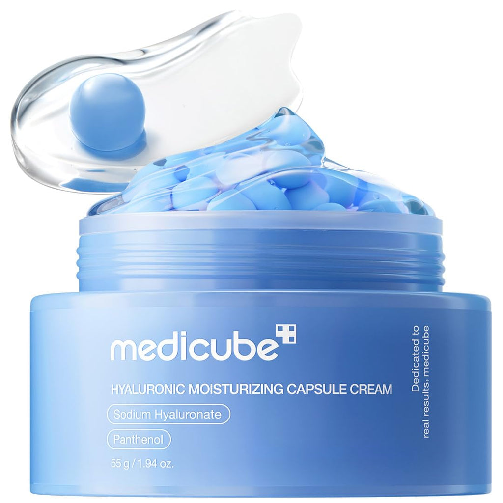 medicube Crema cápsula con ácido hialurónico | Hidratación duradera...