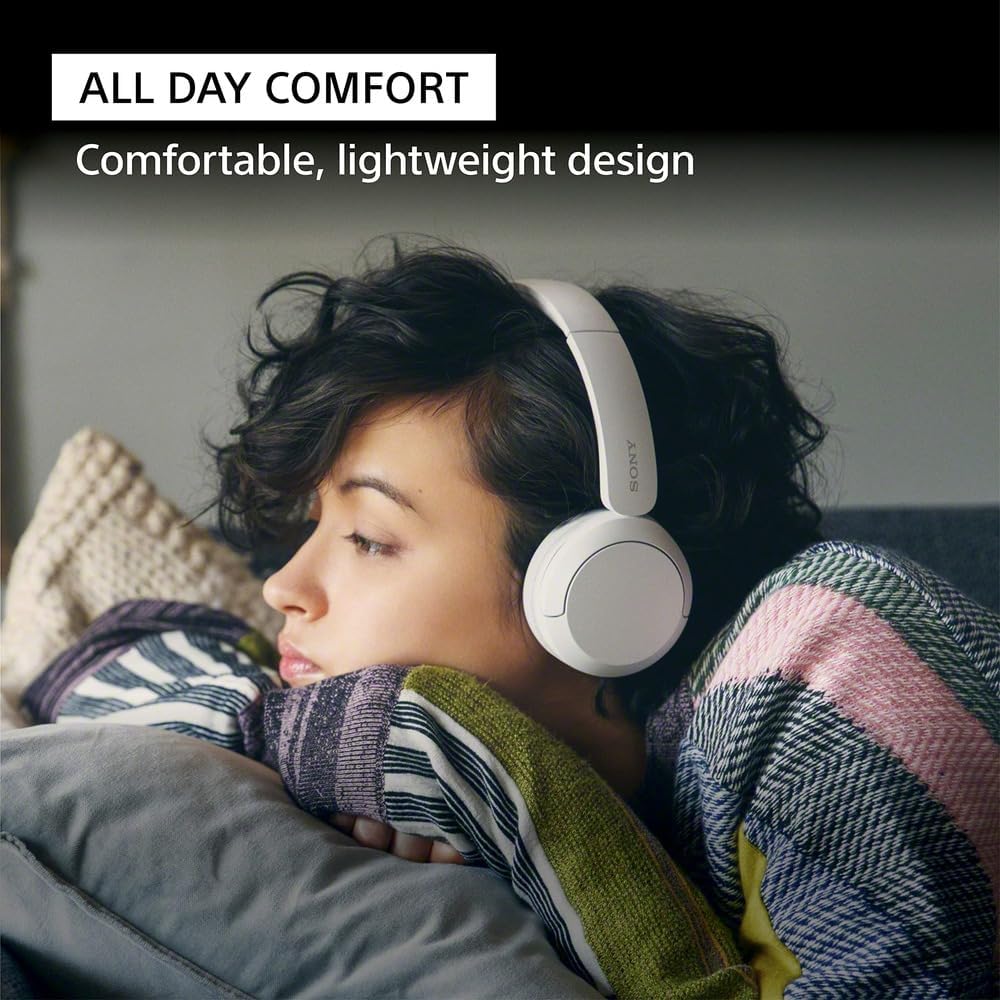 Auriculares inalámbricos Bluetooth Sony WH-CH520 con micrófono y ha...
