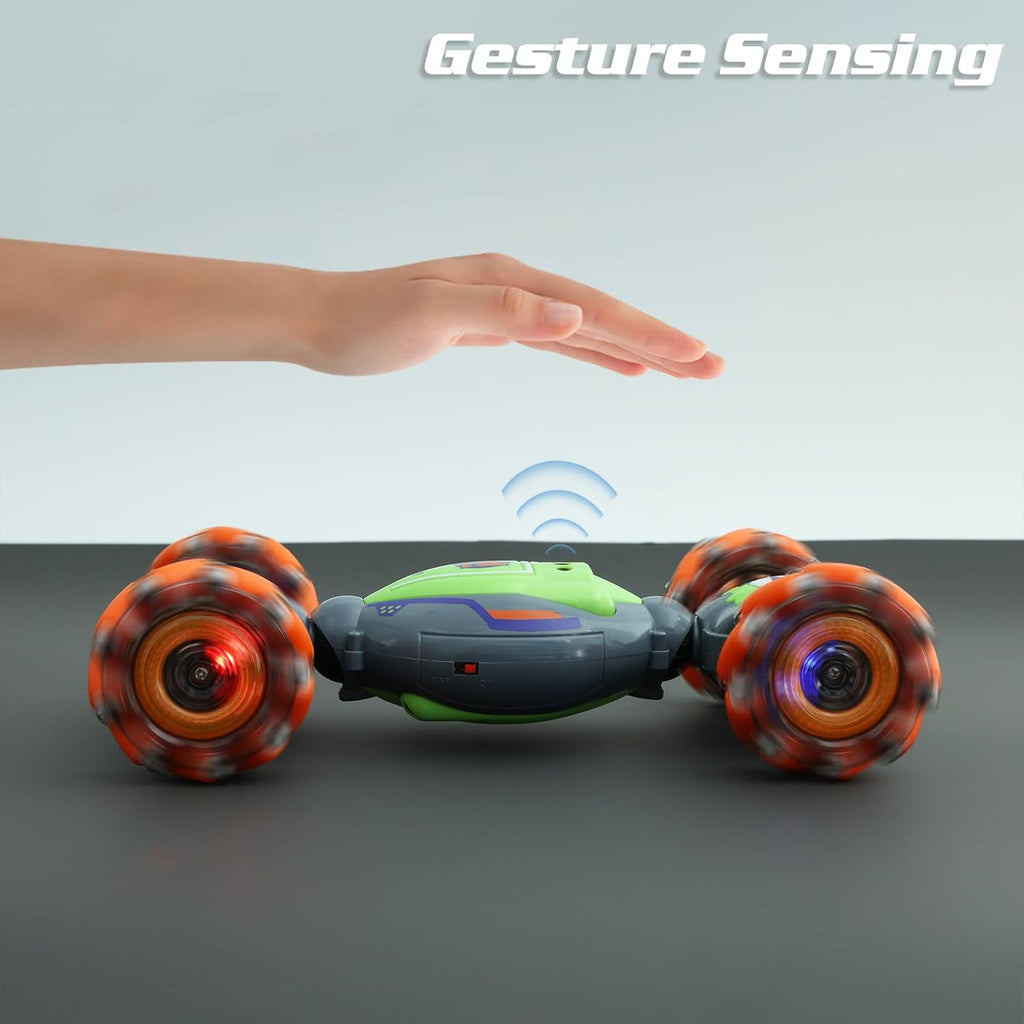 QXHOL Coche de Acrobacias RC con Detección de Gestos para Niños de...