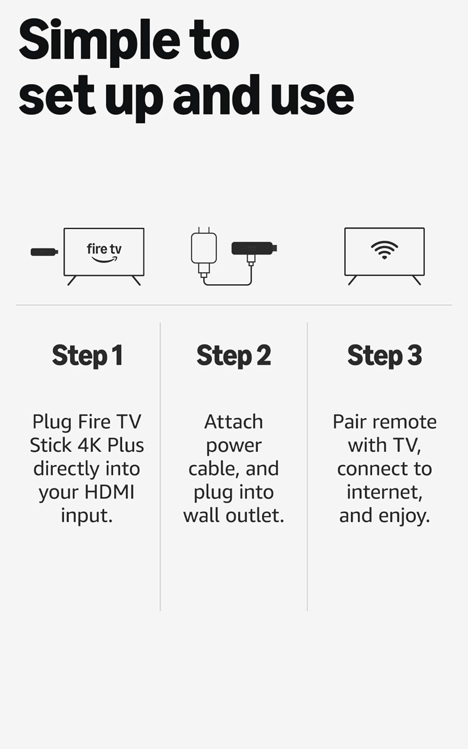 Amazon Fire TV Stick 4K Plus (modelo más reciente), con búsqueda de...