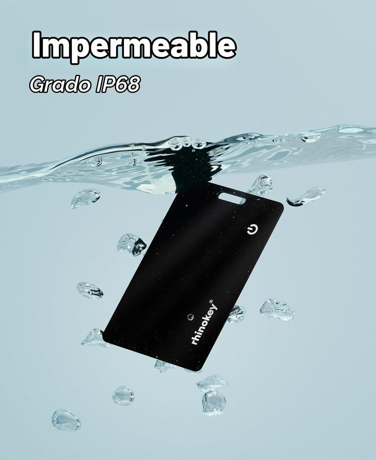 Rhinokey® Tarjeta de seguimiento de billetera Android funciona con...
