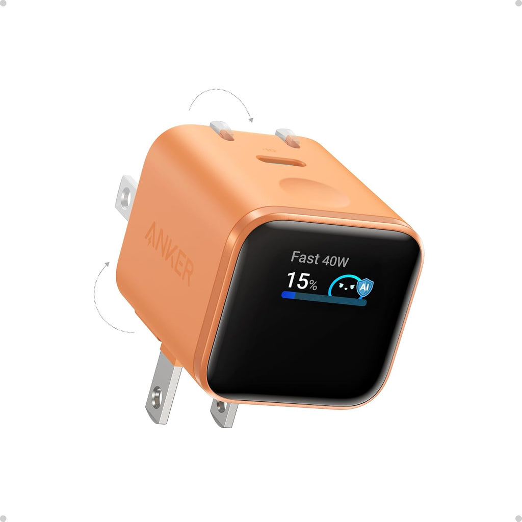 Anker Cargador de pantalla inteligente, bloque de cargador Anker Na...