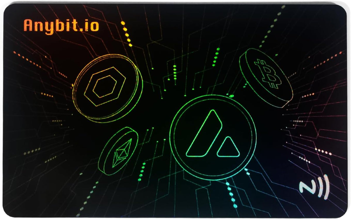 Lumsoloire Crypto - Tarjeta de almacenamiento en frío, billetera fr...