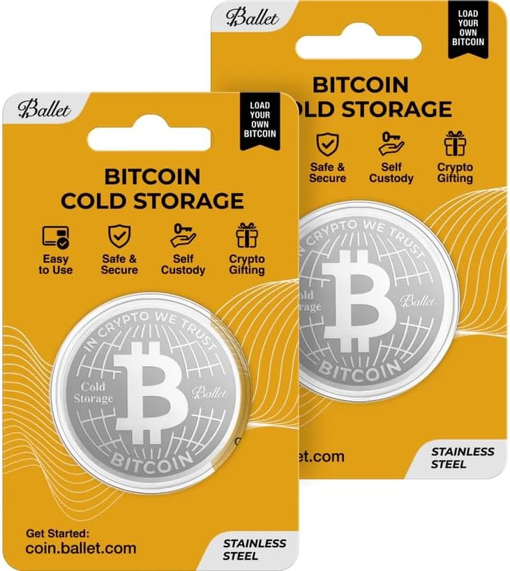 Ballet Bitcoin Coin Style \u2013 Billetera física Bitcoin Crypto, c...
