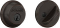 Cerrojo para puerta delantera de un solo cilindro Schlage, bronce e...