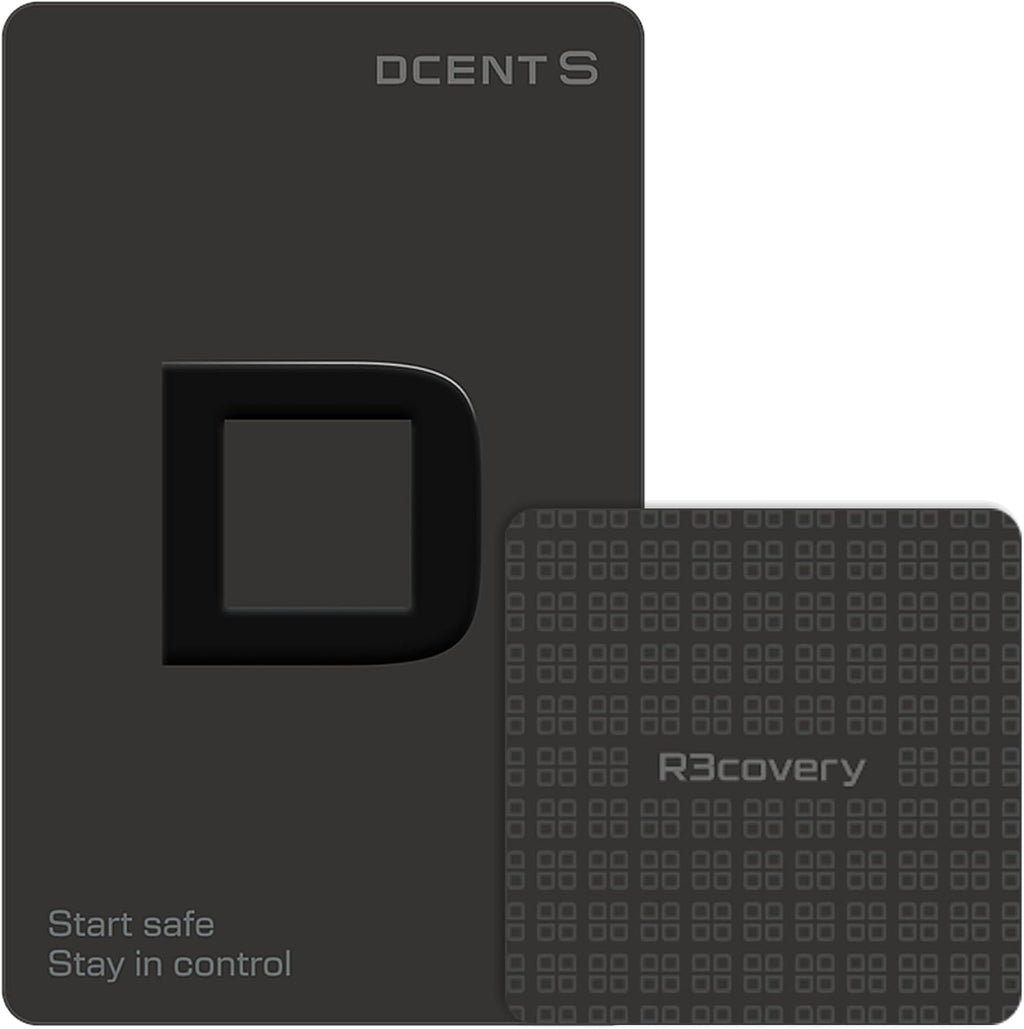 Cartera de hardware criptográfico DCENT S Card + kit de tarjeta R3c...