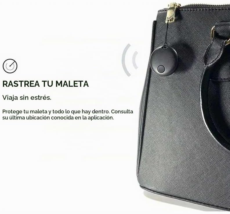 Mini rastreador GPS para vehículos compatible con Find My (solo iOS...