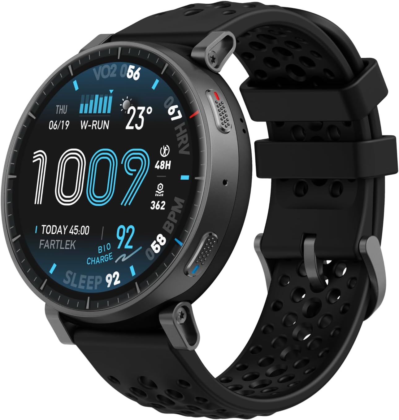 Amazfit Reloj inteligente Active Max con pantalla AMOLED de 1.5 pul...