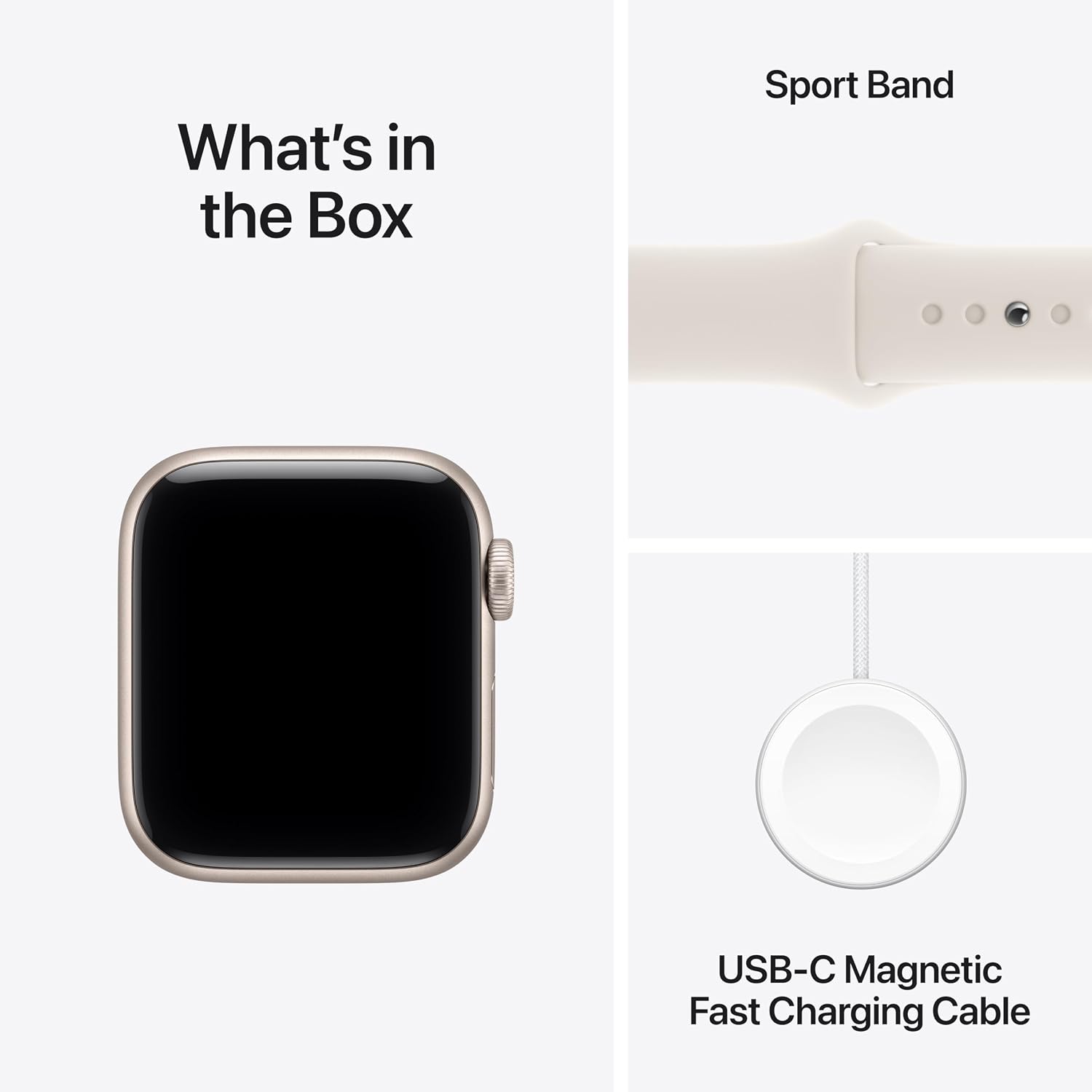 Apple Watch SE 3 [GPS 40 mm] Smartwatch con caja de aluminio Starli...